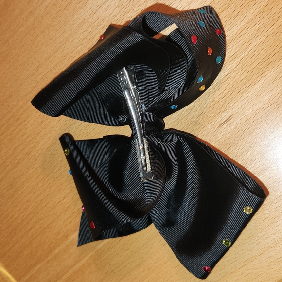 3 fo 15 Bundle Jojo Siwa Dance It Out Black Bow with Colored Gemstones - Picture 6 of 6